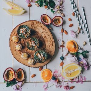 Strawberry Oat Muffins